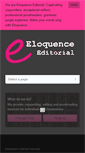 Mobile Screenshot of eloquenceeditorial.com